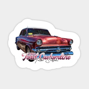 1954 Ford Customline Tudor Sedan Sticker